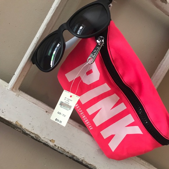 PINK Victoria's Secret Handbags - Pink fanny pack and bonus Pink Sunglasses